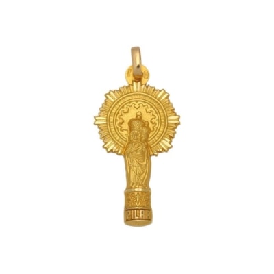 Medalla de Oro figura Virgen del Pilar