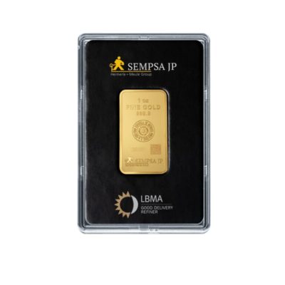 Lingote oro 1 onza