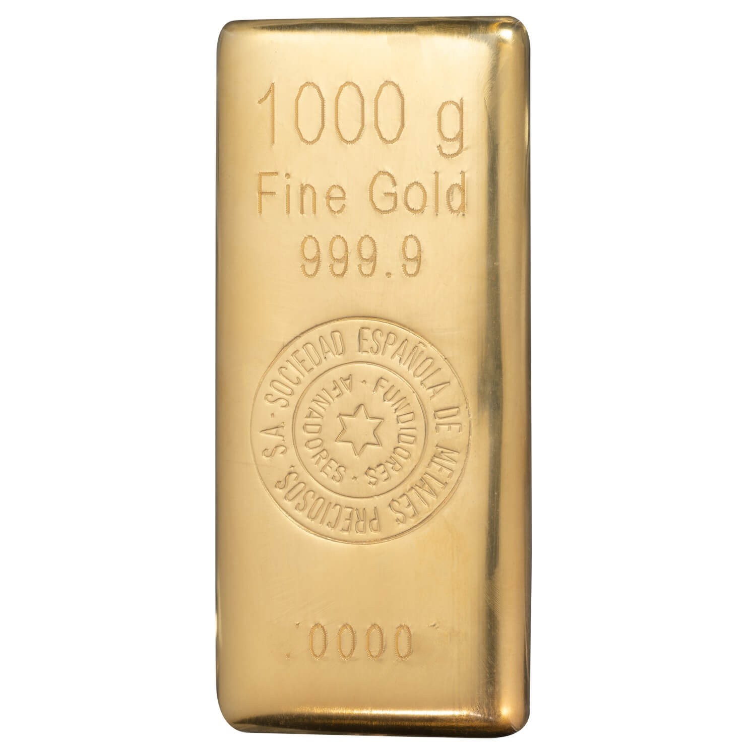 Lingote-1000g-AN lingote 1000 gramos